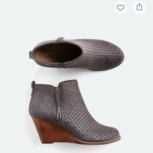 Women’s Granger Perforated Wedge Bootie